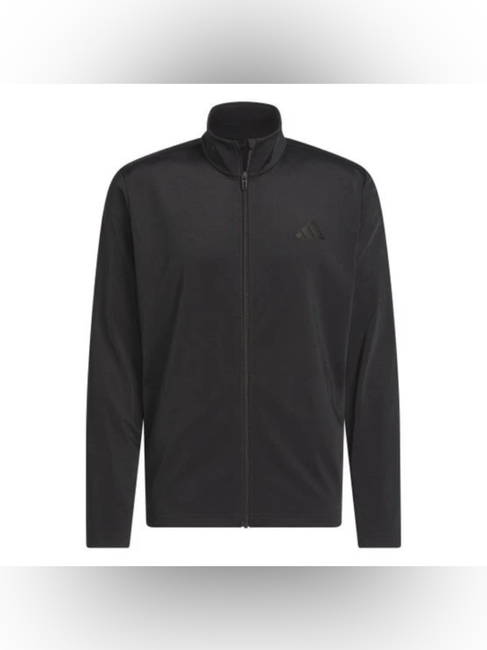 adidas Men’s Black Tricot Track Jacket Size Large New With Tags